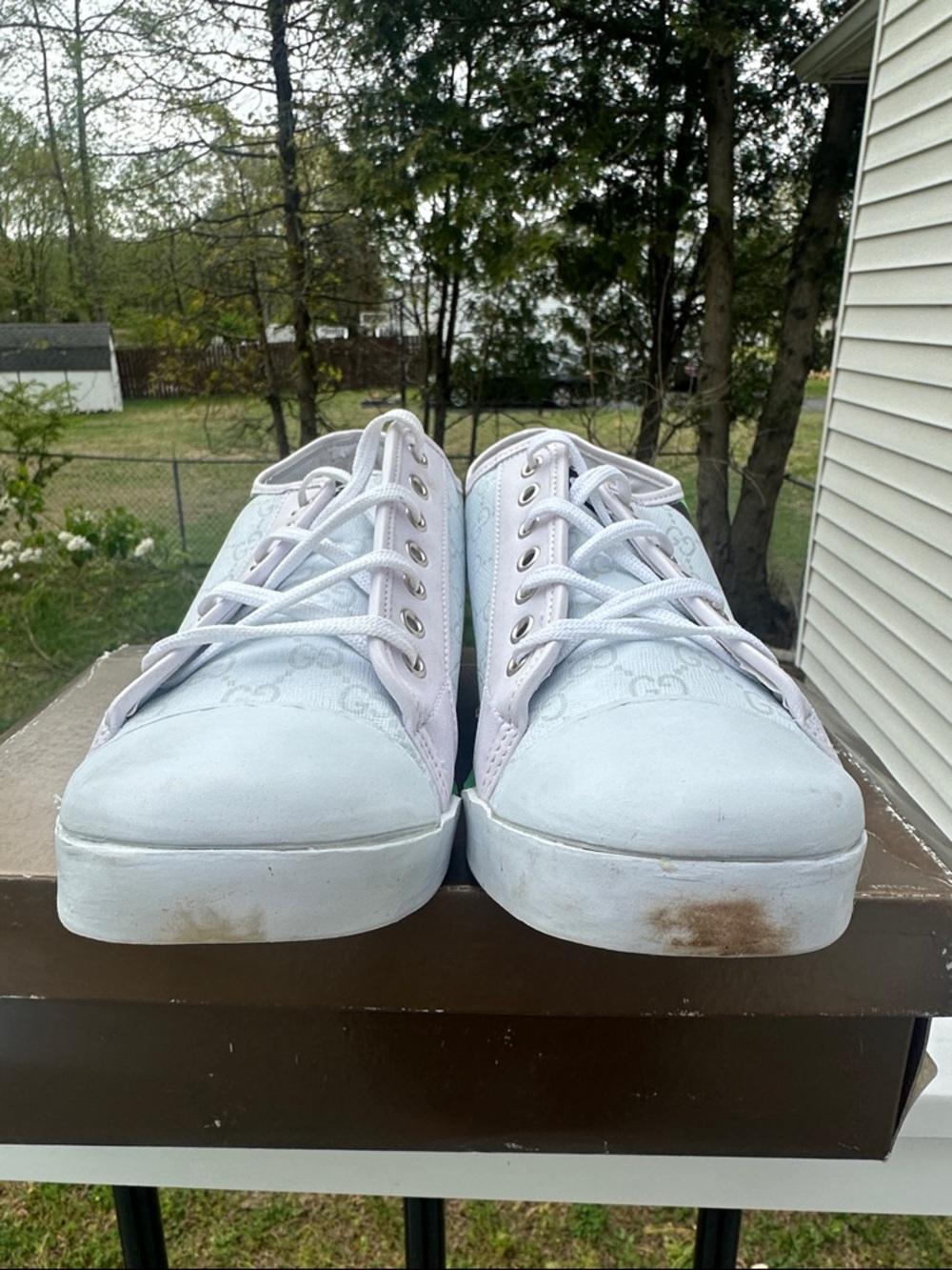 Gucci Monogram Sneakers 191397 - Picture 3 of 16